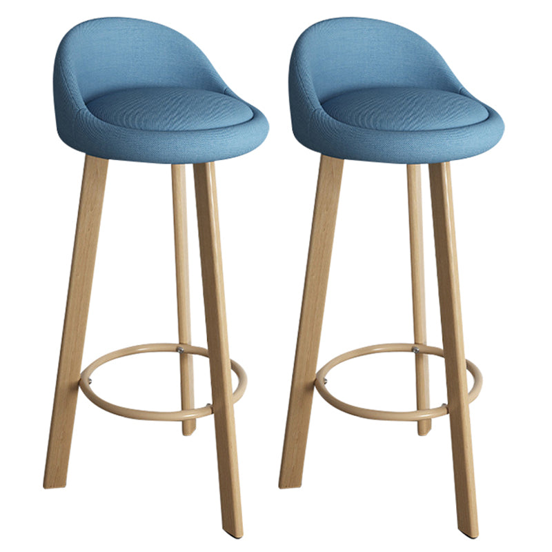 Sgabelli da bar per interni da 32,5 "in tessuto