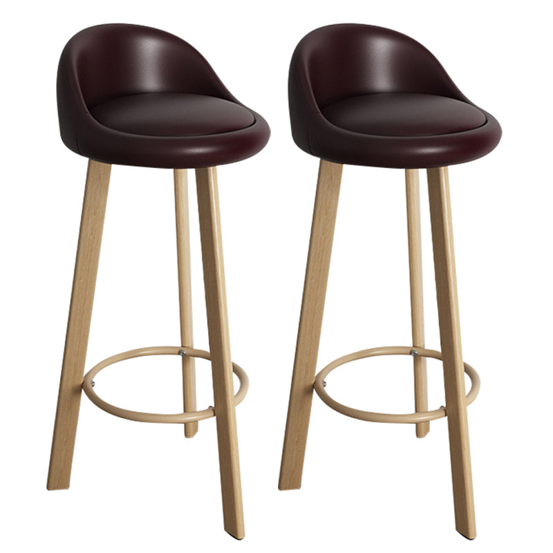 Sgabelli da bar per interni da 32,5 "in tessuto