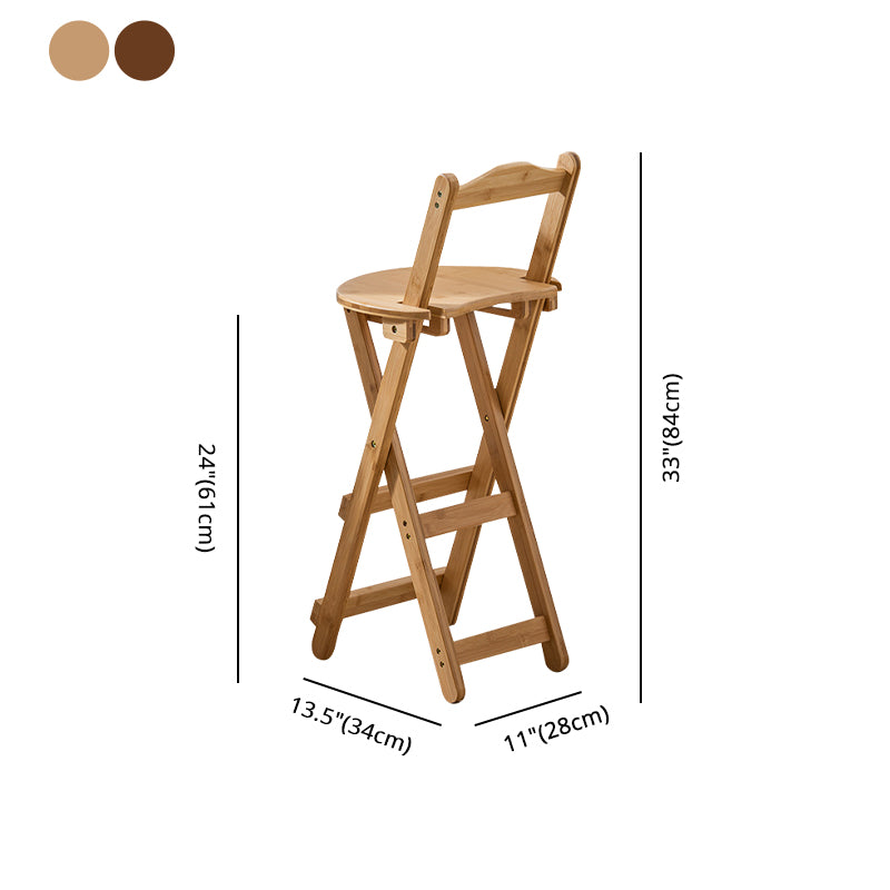 Vouwen houten tegenhoogte ontlasting ronde lage rug moderne arm minder ontlasting