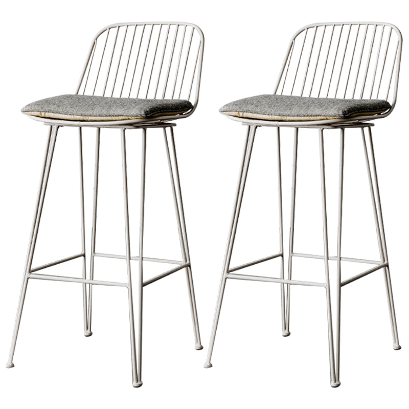 Industrieel ijzer Simple Barstool 26 "H indoor hoge kruk met rechthoekstoel