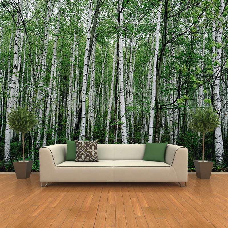 Nature Wall Mural Forest Landscape Mildew Resistant Wall Decor, Personalized Size