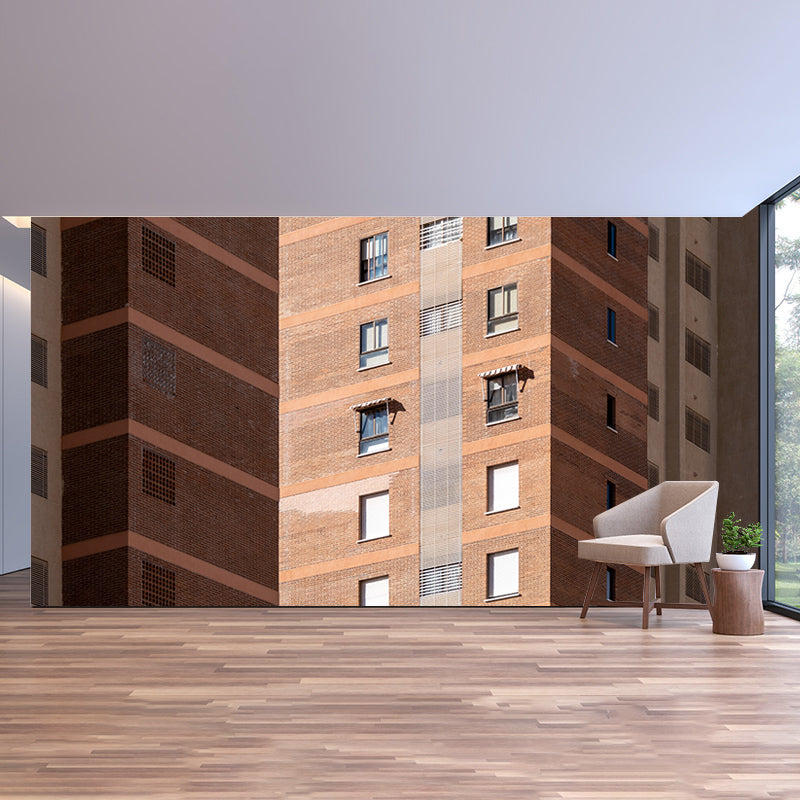 Architecture Mural Decal Modern Wall Decor for Meeting Room, Personalised Size