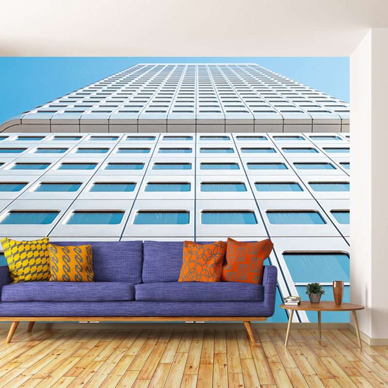 Architecture Mural Decal Modern Wall Decor for Meeting Room, Personalised Size