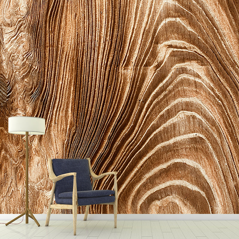 Wall Paper Murals Industrial Wood Grain for Bedroom, Personalized Size Available