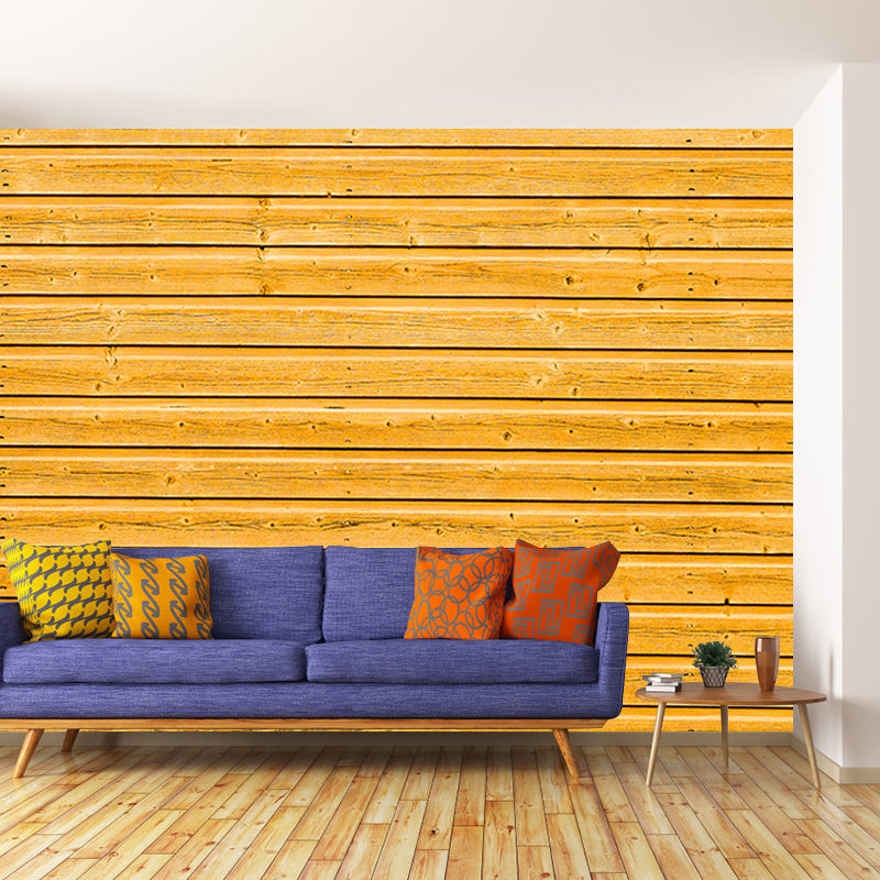 Industrial Wood Grain Wall Mural Home Living Room Bedroom Decals, Personalized Size