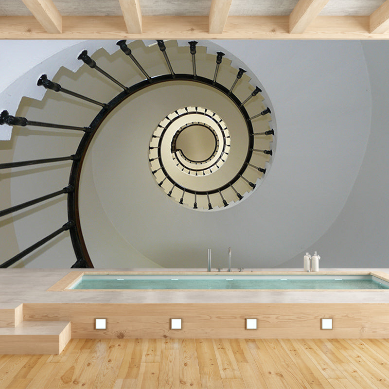 Space Extension Wall Mural Mildew Resistant Wall Covering for House Interior