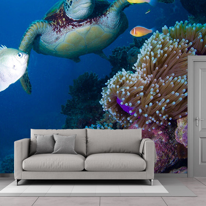 Tropical Creatures Murals Environment Friendly Wallpaper Sitting Room Wall Decor