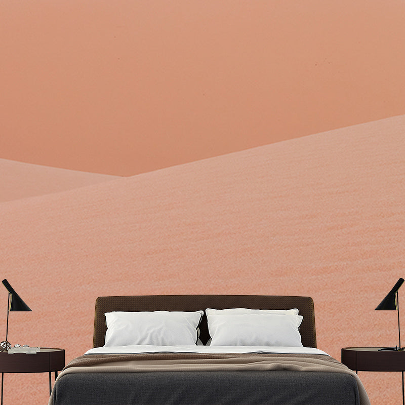 Dry Desert Wall Mural Decal for Reading Room, Personalized Size Available