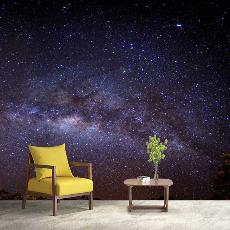 Star Universe Wall Mural Decals Home Decoration Boys' Bedroom, Stain Resistant