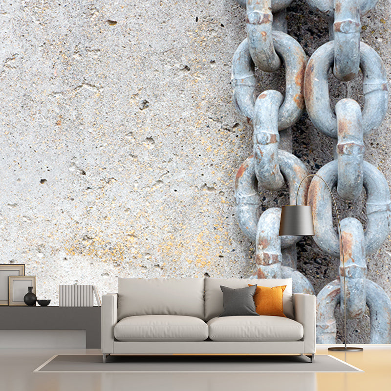 Coherer Mural Wallpaper Moisture Resistant Wall Decor for Living Room Bedroom