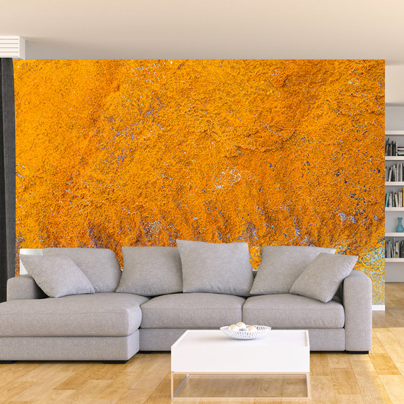 Rusty Metal Wall Mural Wallpaper for Living Room Bedroom, Moisture Resistant