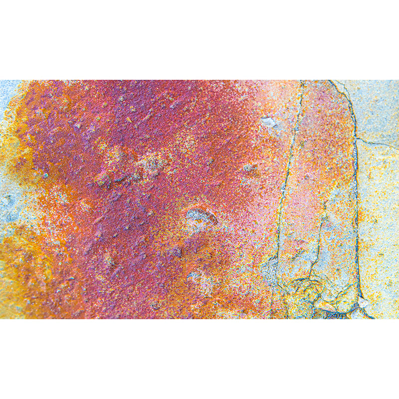 Rusty Metal Wall Mural Wallpaper for Living Room Bedroom, Moisture Resistant