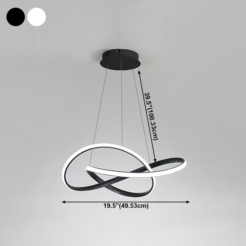 Lámparas de lámparas de lámpara de aluminio modernas lámparas colgantes de suspensión de 1 luces con sombra de gel de sílice