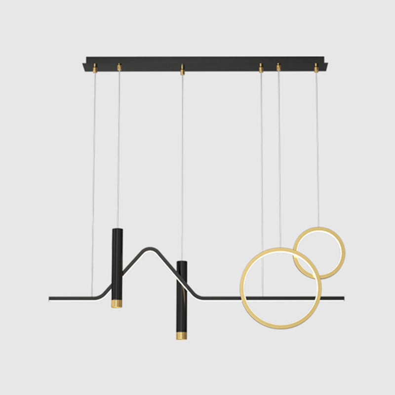 Moderne Style Island Leicht Einfaches hängende Lampenvorrichtung für Küchen -Esszimmer