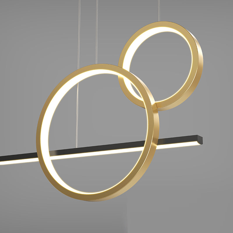 Moderne Style Island Leicht Einfaches hängende Lampenvorrichtung für Küchen -Esszimmer