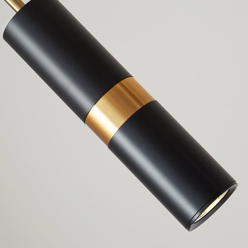 Salle à manger à la lumière île simple