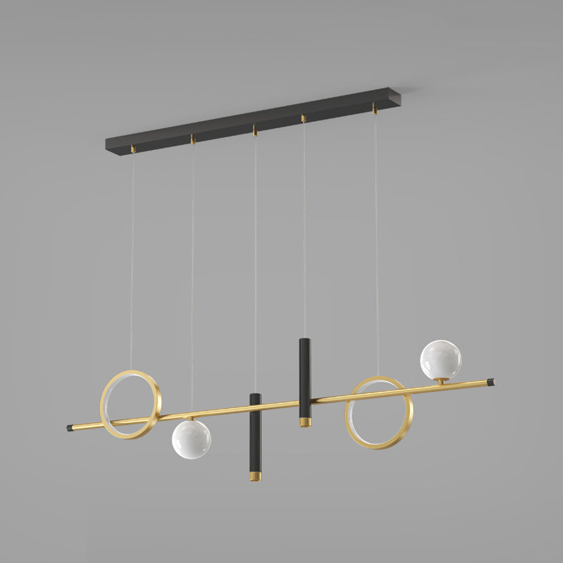 Lámpara de lámpara de luz de estilo moderno lámpara lámpara de lámpara simple para comedor