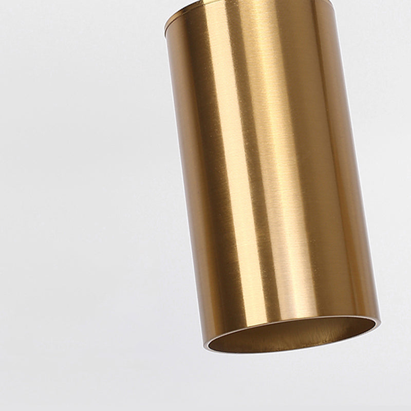 Luz de colgante de estilo moderno Cilíndrica Candelier Light para comedor