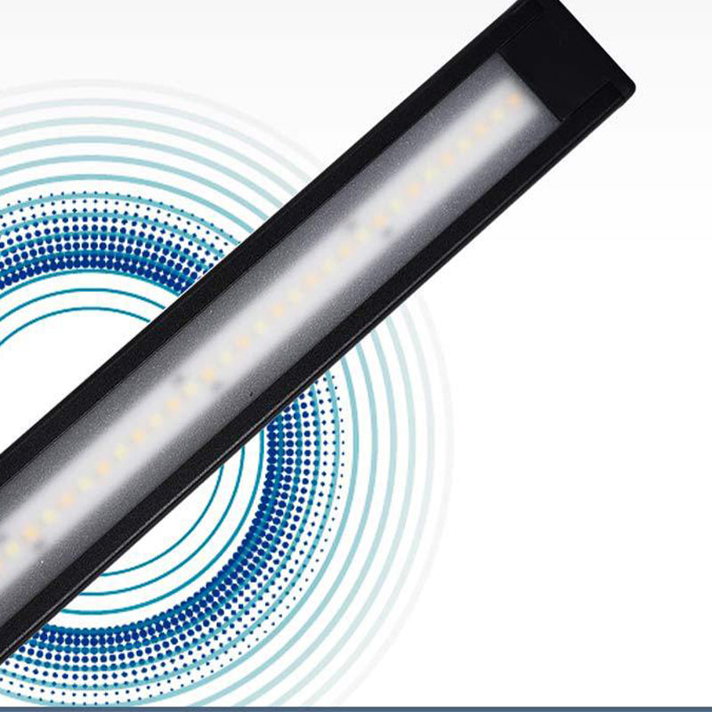 Aluminum Strip Table Lamp Contemporary Style 1 Light LED Table Lamp for Bedroom