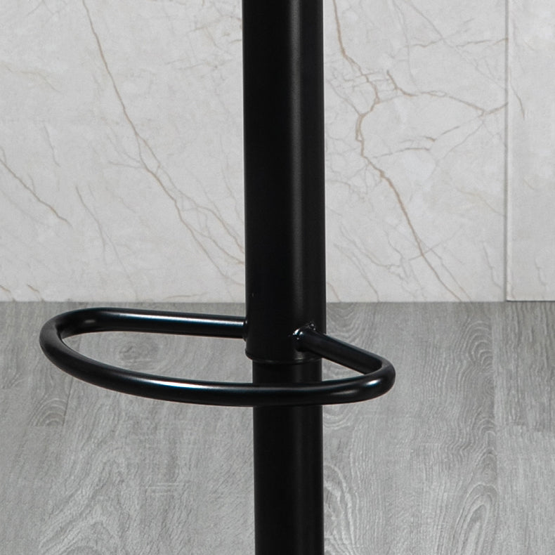 Modern Rotatable Liftable Counter Stool Steel Household Bar Stool with Cushion