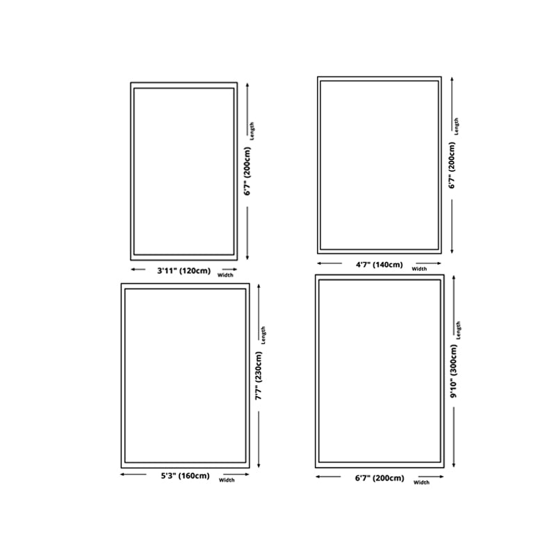 Beige Simple Rug Polyester Graphic Rug Stain Resistant Rug Washable Rug for Living