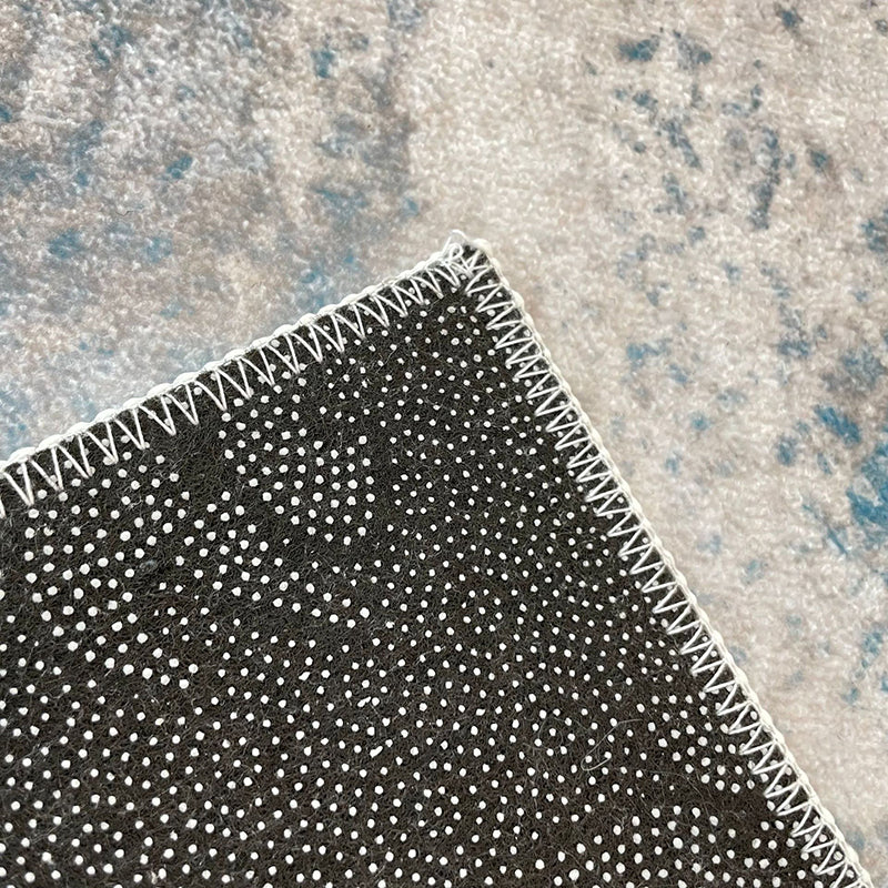 Pink Color Piece Rug Polyester Modern Rug Washable Rug for Home Decor