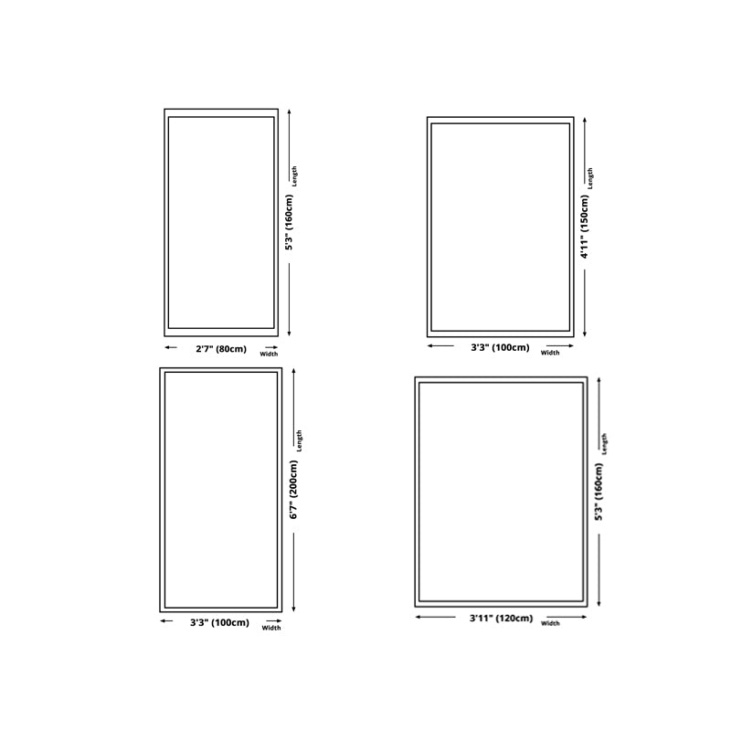 Orange Modern Rug Polyester Feather Rug Non-Slip Backing Rug for Drawing Room