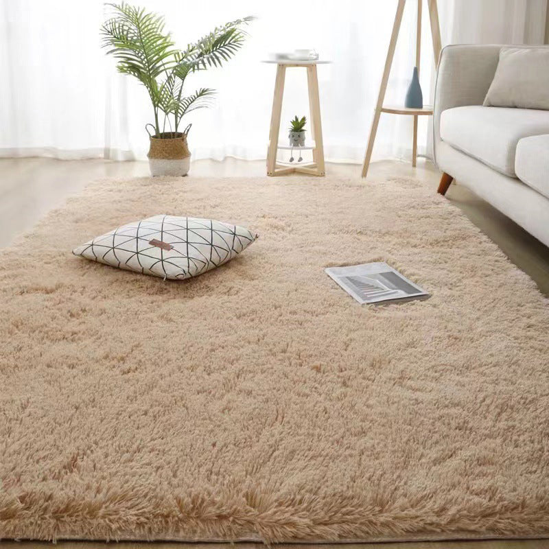 Moderner Wohnzimmer Teppich Trendy Krawatte Farbstoff Teppich Polyester Shag Teppich Nicht rutschfest