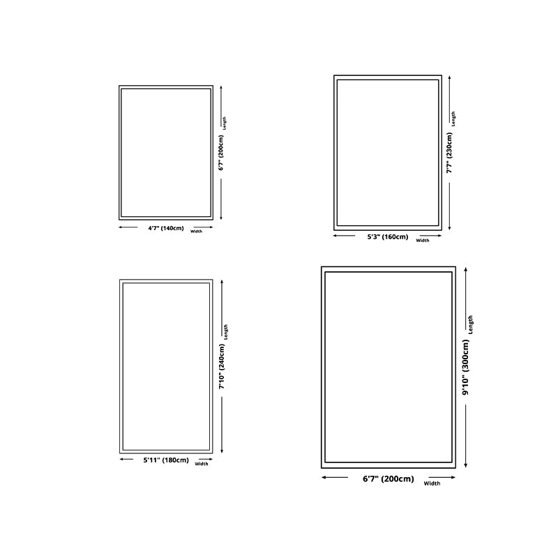 Rapis de couleur de couleur vert clair Polyester Nordic Rapis de support sans glissement pour salle de dessin