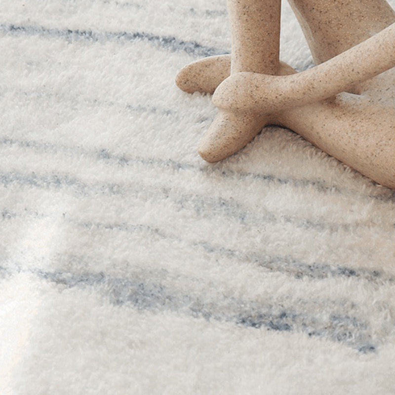 Tappeto di tappeto in poliestere di tappeto nordico marrone per decorazioni per la casa