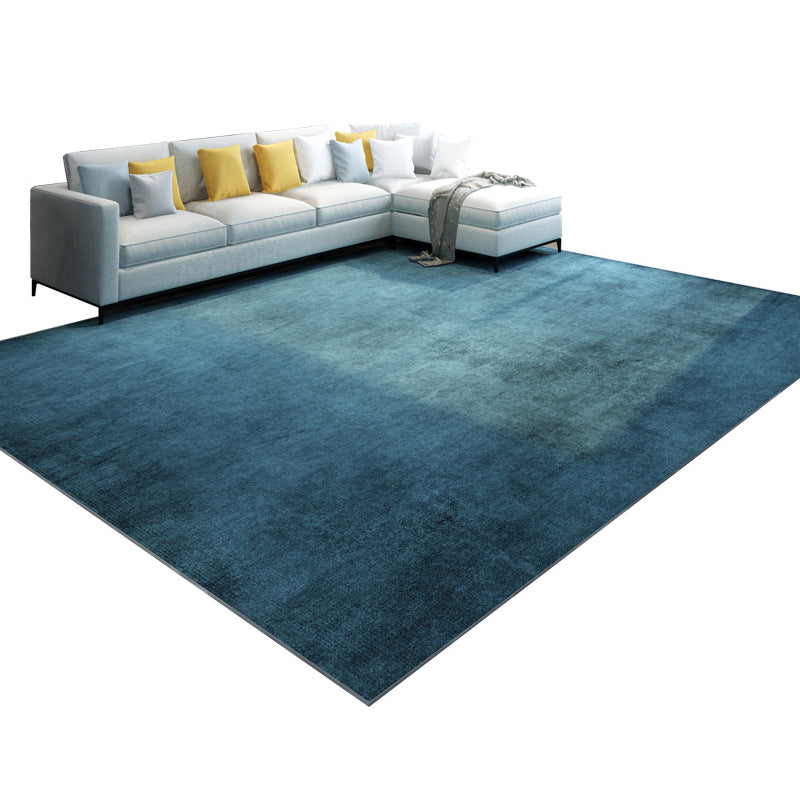 Camel Modern Rug Polyester Solid Color Rug Washable Rug for Living Room