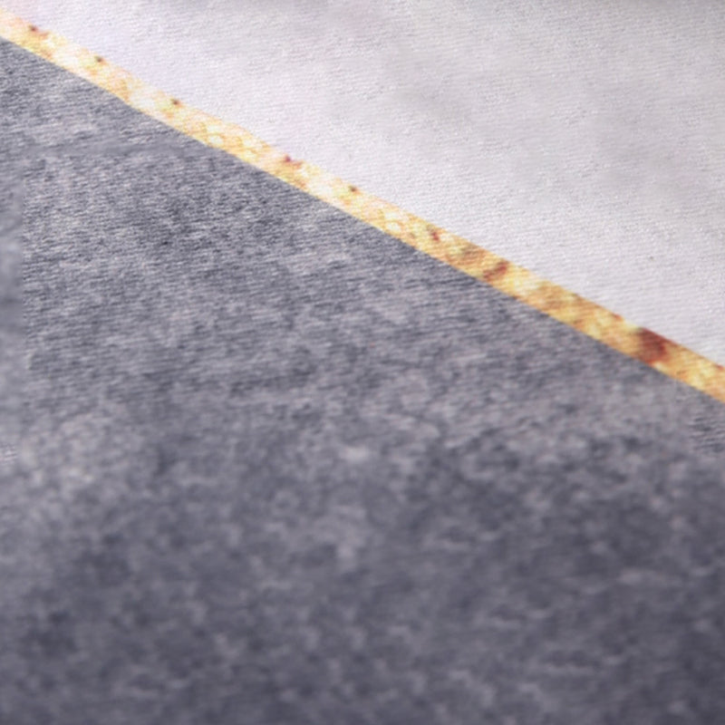 Dark Gray Modern Rug Polyester Graphic Indoor Rug Stain Resistant Rug for Living Room