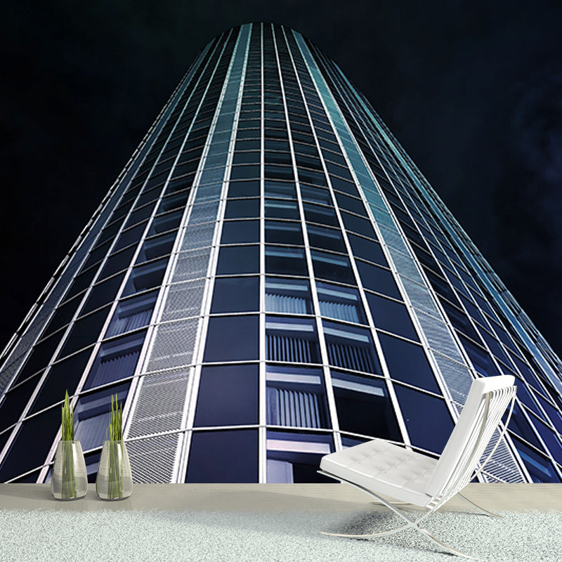 Modern Architecture Mural Wallpaper Custom-Made Wall Covering for Meeting Room