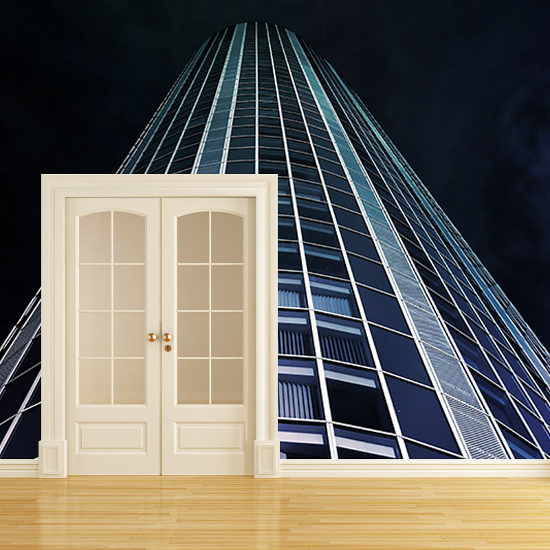 Modern Architecture Mural Wallpaper Custom-Made Wall Covering for Meeting Room