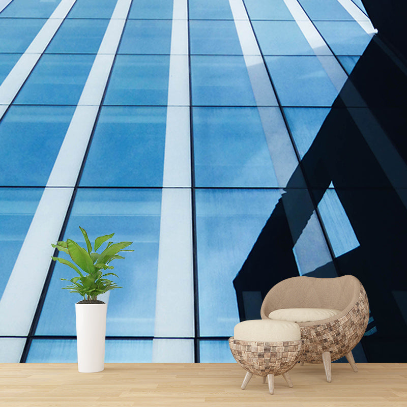 Architectural Wall Decals Moisture Resistant Mural Wallpaper for Meeting Room Decoration