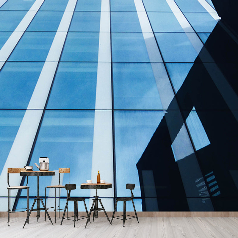 Architectural Wall Decals Moisture Resistant Mural Wallpaper for Meeting Room Decoration