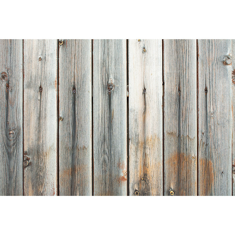 Simple Wood Grain Mural Wallpaper for Sitting Room, Moisture Resistant