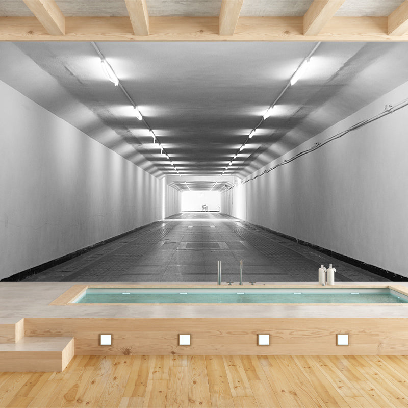 Space Extension Wallpaper Mural Water Resistant Modern Living Room Wall Art