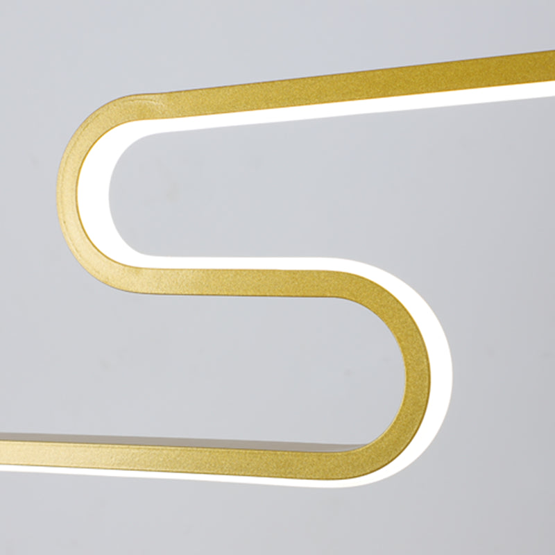 Resina luces colgantes colgantes chinas lámparas colgantes lineales modernas para comedor