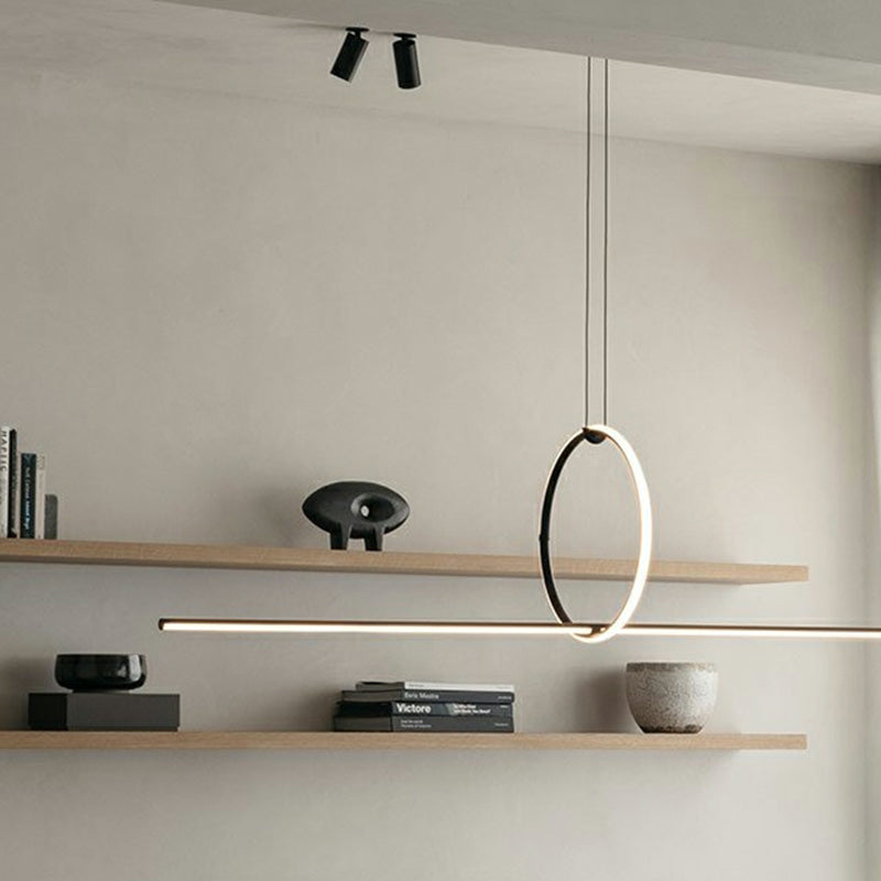 PENDANT MODIFIQUE DE CHANDELIER DE FER LINÉAR