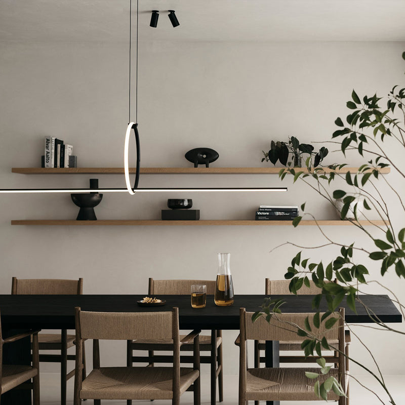 PENDANT MODIFIQUE DE CHANDELIER DE FER LINÉAR