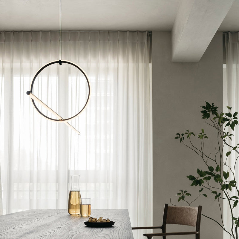 PENDANT MODIFIQUE DE CHANDELIER DE FER LINÉAR