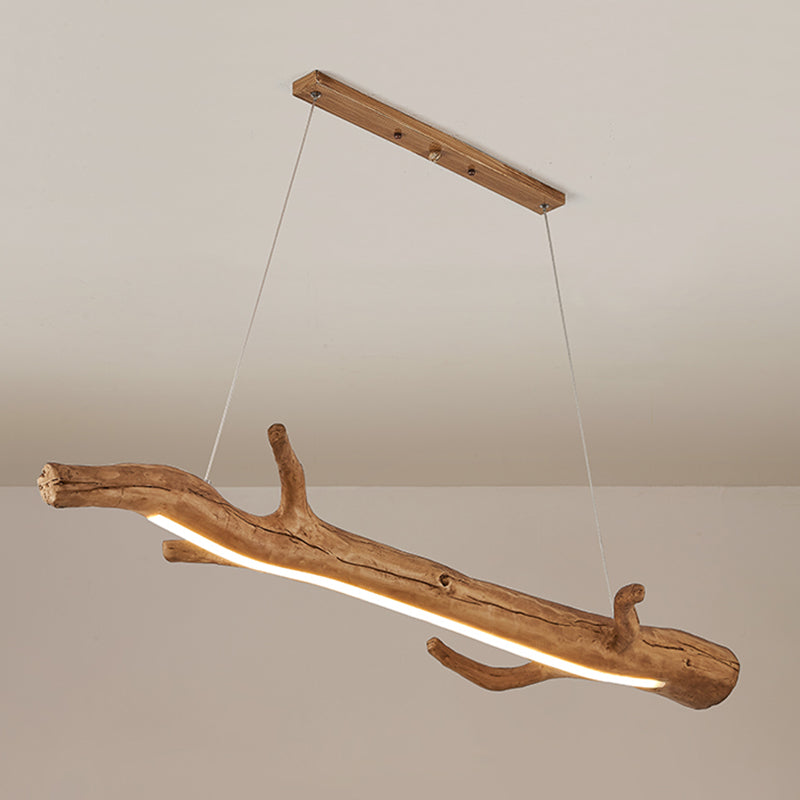 Lustre moderne île japonaise Lumières de lustre en acrylique pour la salle de thé