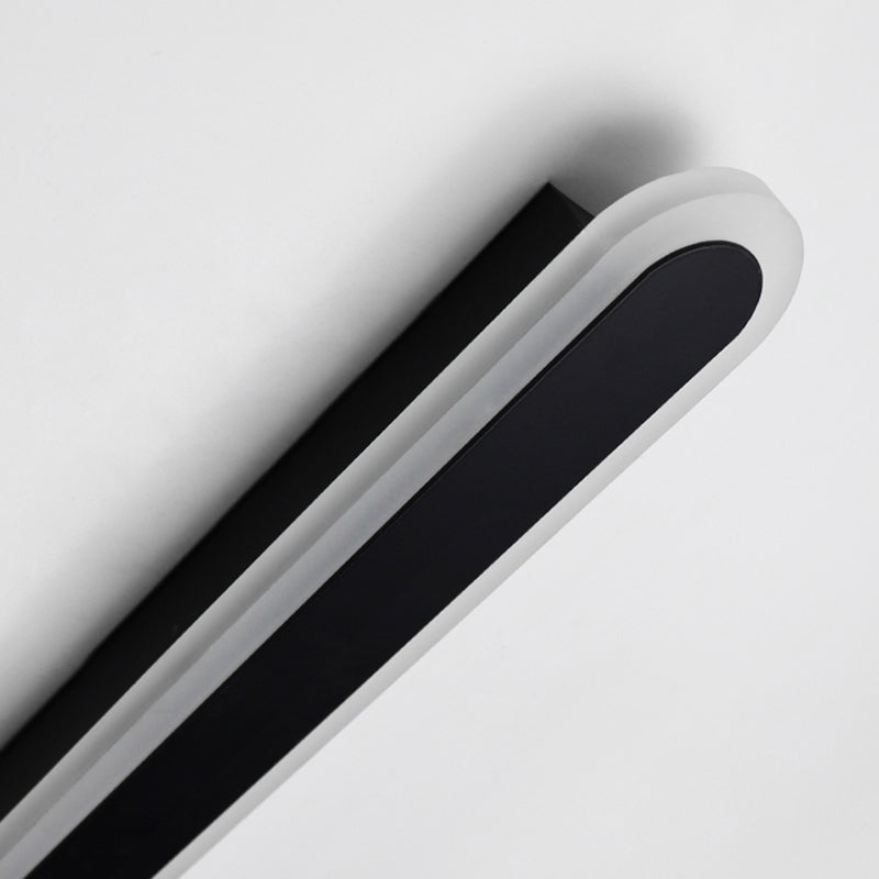 Apliques de pared lineal de metal estilo contemporáneo 1 apliques de luz de pared de luz para dormitorio de sala de estar