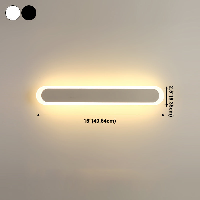 Apliques de pared lineal de metal estilo contemporáneo 1 apliques de luz de pared de luz para dormitorio de sala de estar