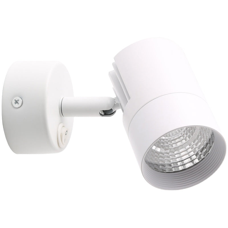 Metal Cylinder Wall Lighting Contemporary Style 1 Light Wall Lighting Ideas