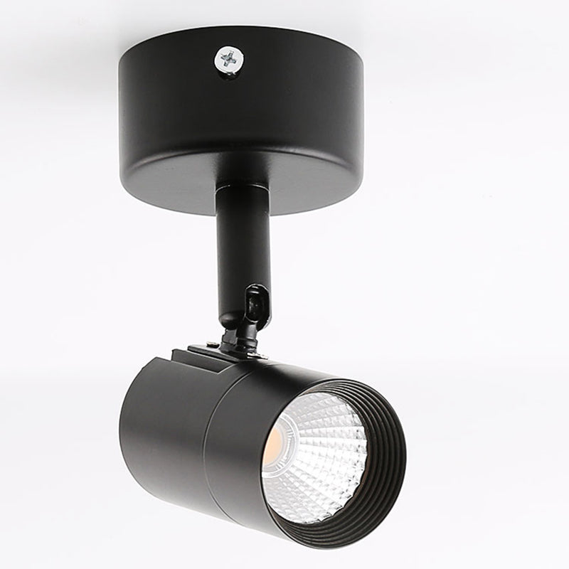 Metal Cylinder Wall Lighting Contemporary Style 1 Light Wall Lighting Ideas