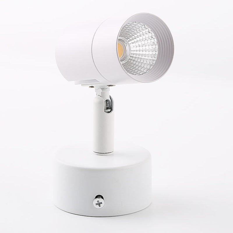 Metal Cylinder Wall Lighting Contemporary Style 1 Light Wall Lighting Ideas