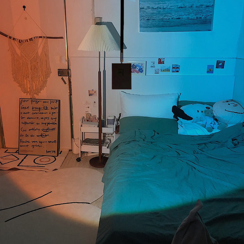 Metal Square Wall Lighting Contemporary Style 1 Light Wall Light Fixture