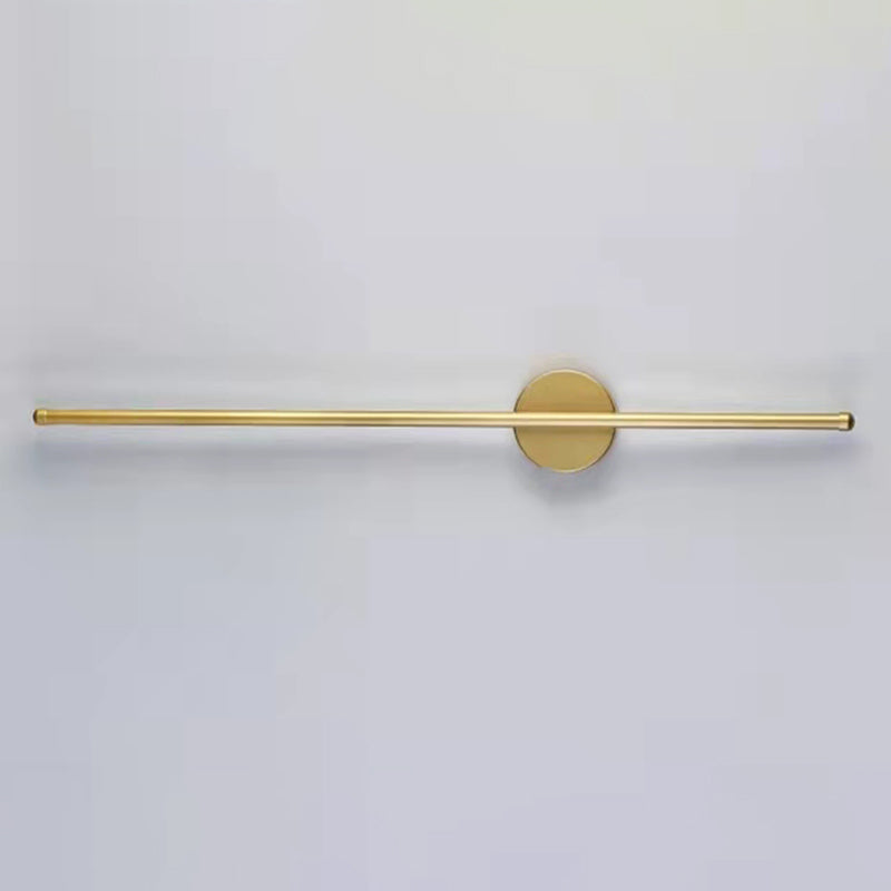 Metal Linear Wall Sconces Contemporary Style 1 Light Wall Light Fixture
